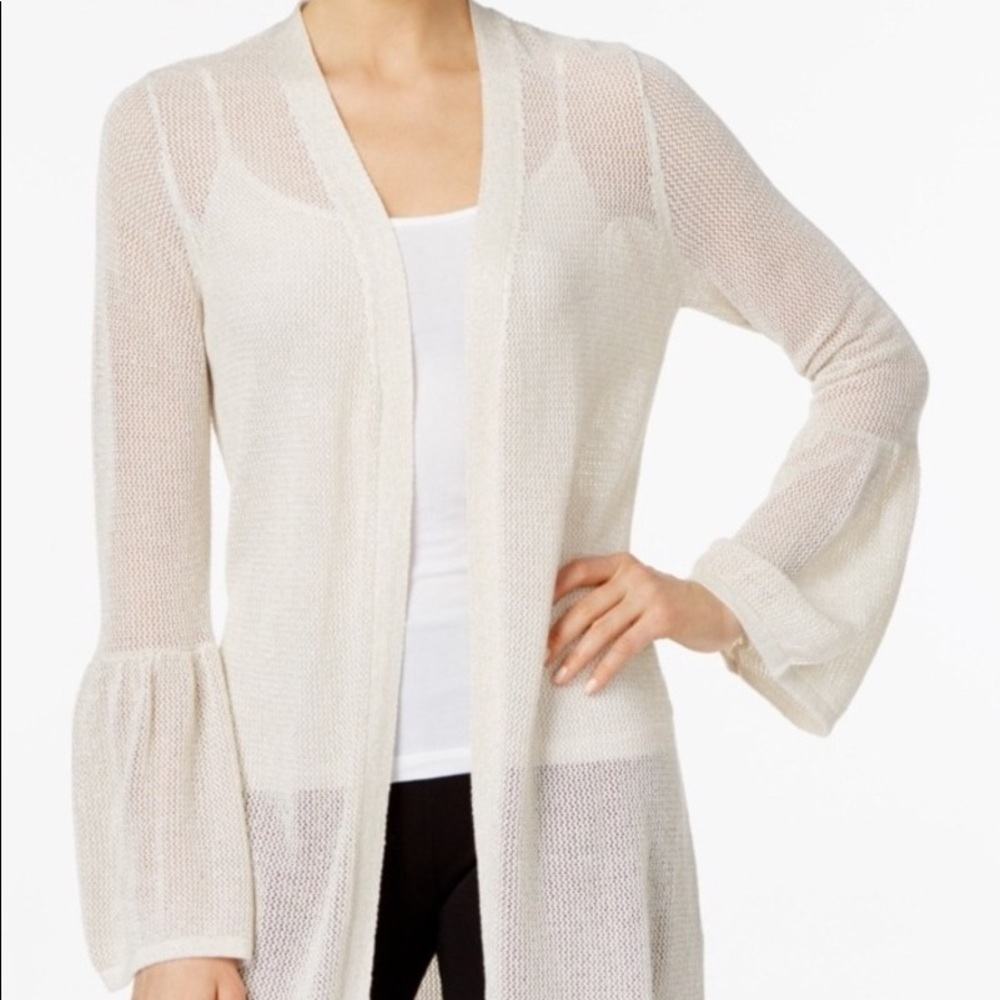 NWT Calvin Klein Cream Sweater